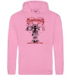 Мужская толстовка (худи) Soul like a cemetery Розовый фото