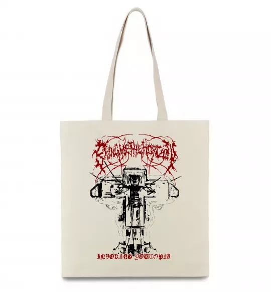 Еко-сумка Soul like a cemetery Бежевий фото