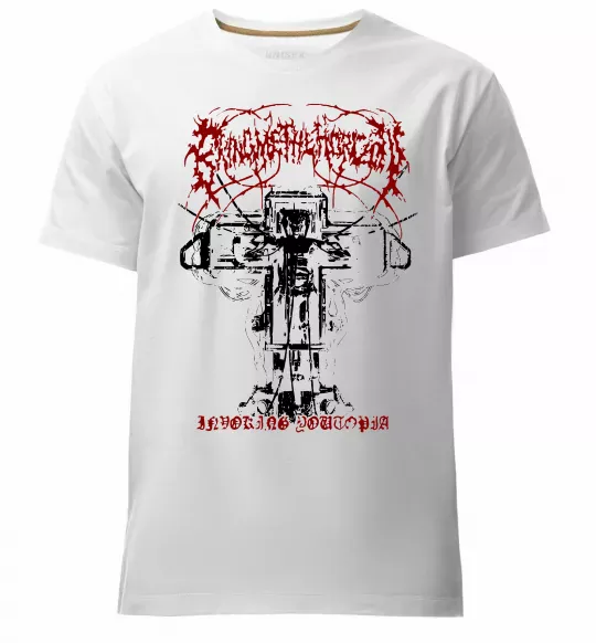 Чоловіча преміум футболка Soul like a cemetery Білий фото