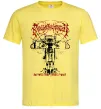 Мужская футболка Soul like a cemetery Лимонный фото