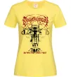 Жіноча футболка Soul like a cemetery Лимонний фото
