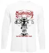 Лонгслив Soul like a cemetery Белый фото