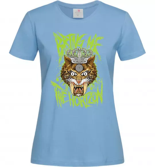 Жіноча футболка Puma Bring me the Horizon Блакитний фото