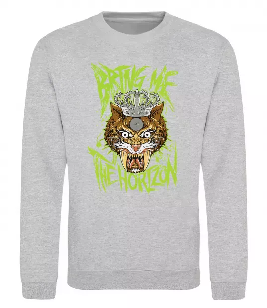 Свитшот Puma Bring me the Horizon Серый меланж фото