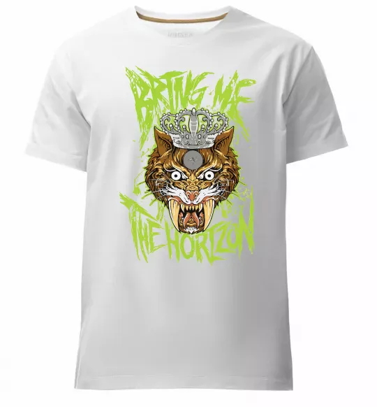 Мужская премиум футболка Puma Bring me the Horizon Белый фото