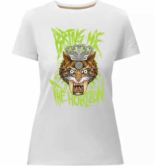 Жіноча преміум футболка Puma Bring me the Horizon Білий фото