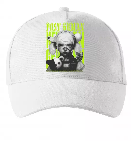 Кепка Post human Белый фото