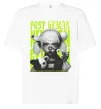Футболка Оверсайз Post human Білий фото