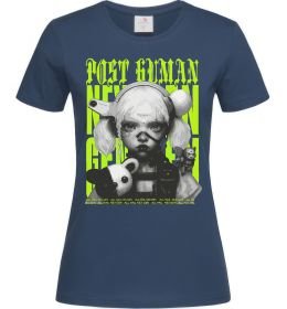 Женская футболка Post human