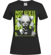 Жіноча футболка Post human Чорний фото