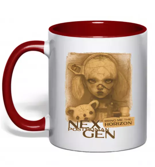 Чашка з кольоровою ручкою Nex Gen Червоний фото