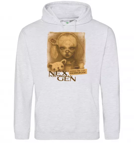 Жіноча толстовка (худі) Nex Gen Сірий меланж фото