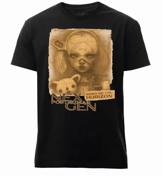 Чоловіча преміум футболка Nex Gen Чорний фото