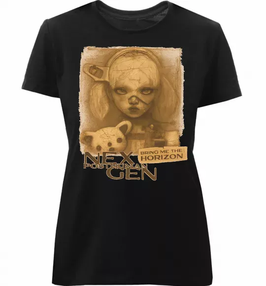 Женская премиум футболка Nex Gen Черный фото