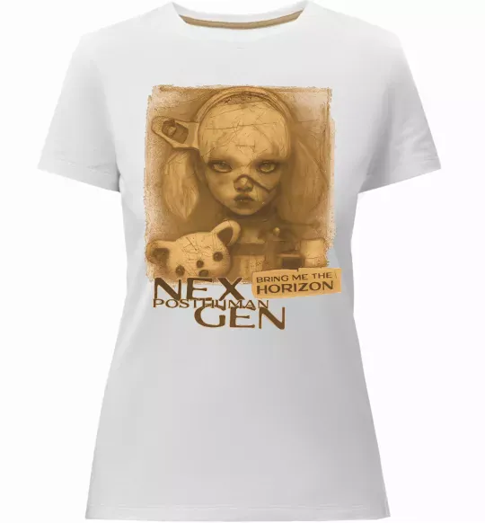 Женская премиум футболка Nex Gen Белый фото