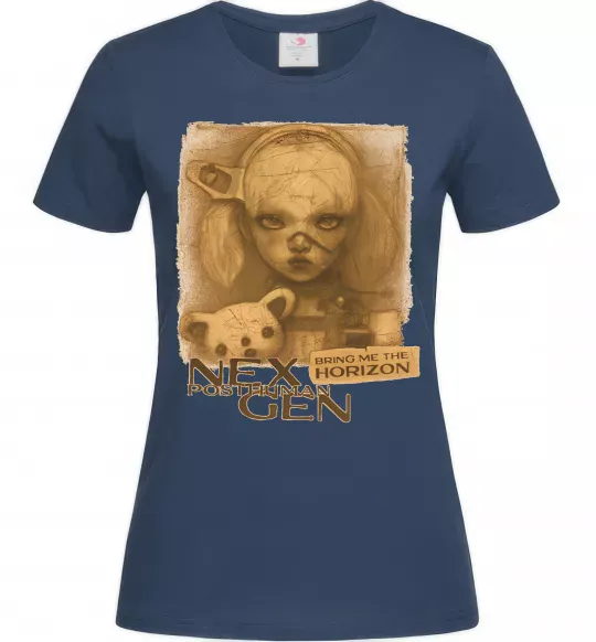 Жіноча футболка Nex Gen Темно-синій фото