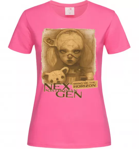 Жіноча футболка Nex Gen Яскраво-рожевий фото