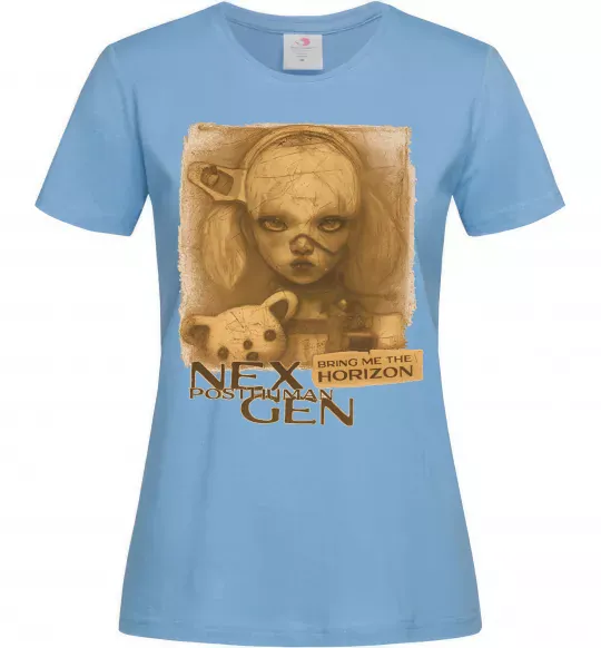 Жіноча футболка Nex Gen Блакитний фото