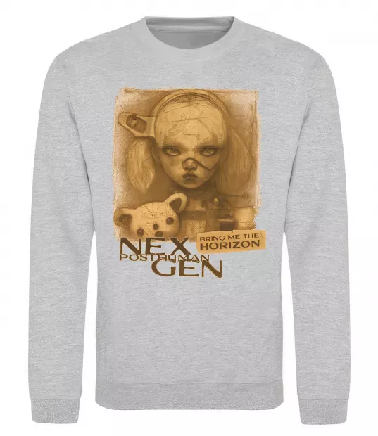 Свитшот Nex Gen Серый меланж фото