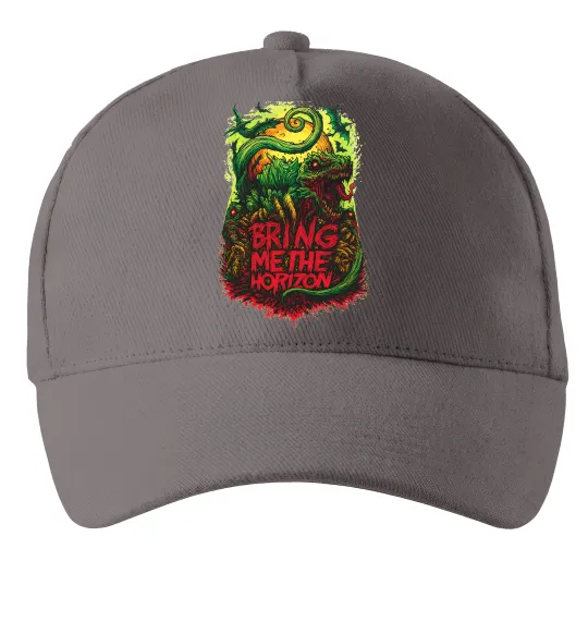 Кепка Dino Bring me the Horizon Сірий фото