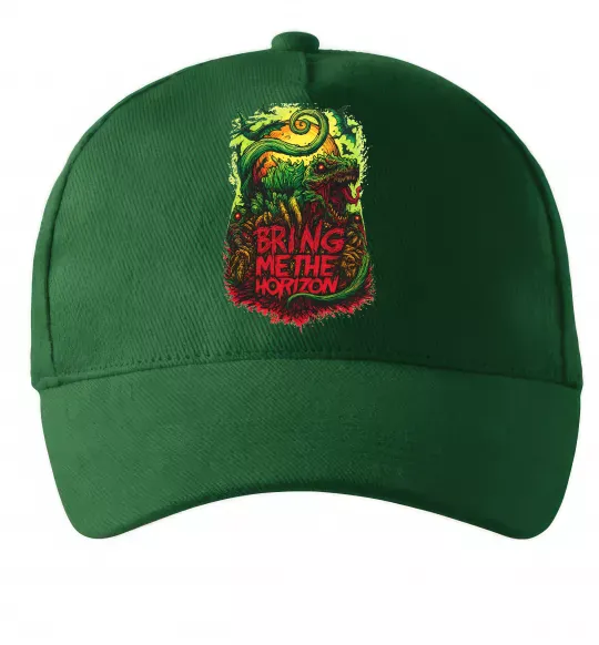 Кепка Dino Bring me the Horizon Темно-зеленый фото