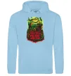 Чоловіча толстовка (худі) Dino Bring me the Horizon Блакитний фото