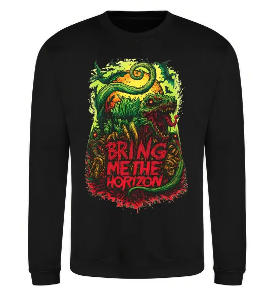 Свитшот Dino Bring me the Horizon Черный фото