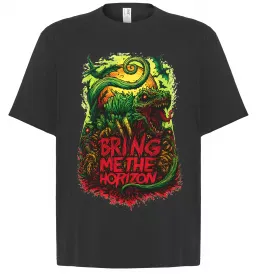 Футболка Оверсайз BMTH Crooked young Чорний фото