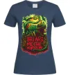 Жіноча футболка Dino Bring me the Horizon Темно-синій фото