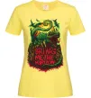 Жіноча футболка Dino Bring me the Horizon Лимонний фото