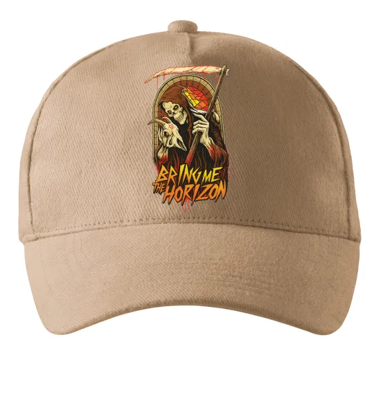 Кепка Death Bring me the Horizon Пісочний фото
