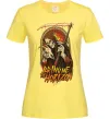 Жіноча футболка Death Bring me the Horizon Лимонний фото