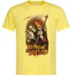Чоловіча футболка Death Bring me the Horizon Лимонний фото