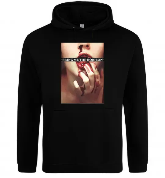 Жіноча толстовка (худі) Bring me the Horizon bloodlust Чорний фото