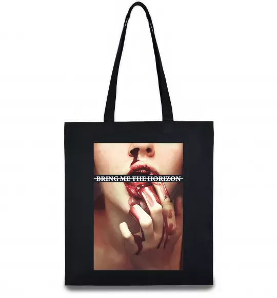 Эко-сумка Bring me the Horizon bloodlust Черный фото