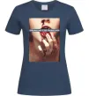 Жіноча футболка Bring me the Horizon bloodlust Темно-синій фото