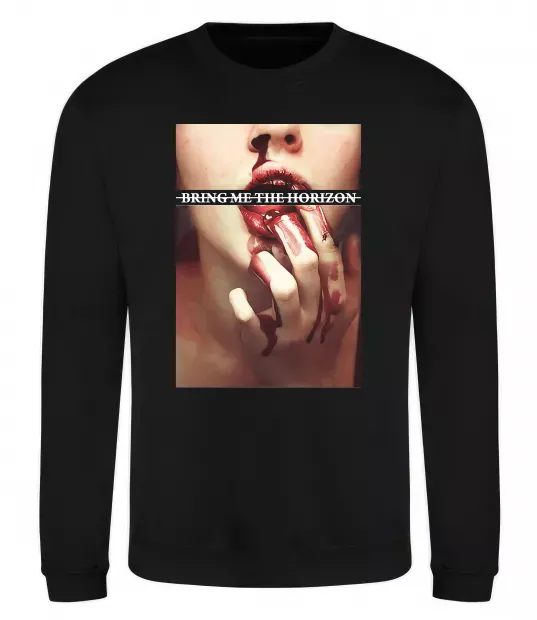 Свитшот Bring me the Horizon bloodlust Черный фото