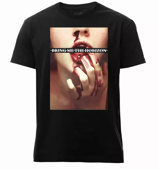 Чоловіча преміум футболка Bring me the Horizon bloodlust Чорний фото