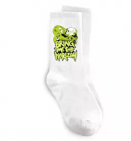 Носки Bring me the Horizon toxic Белый фото