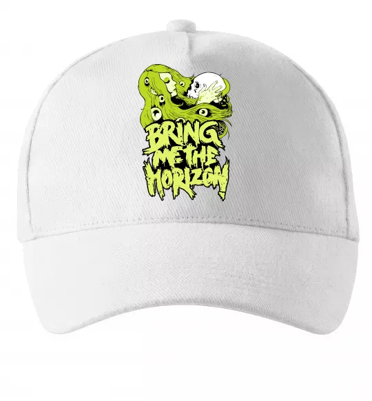 Кепка Bring me the Horizon toxic Белый фото