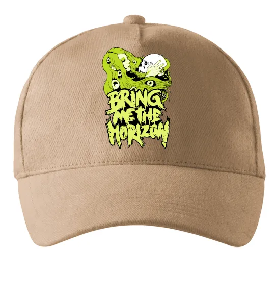 Кепка Bring me the Horizon toxic Песочный фото