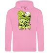 Женская толстовка (худи) Bring me the Horizon toxic Розовый фото