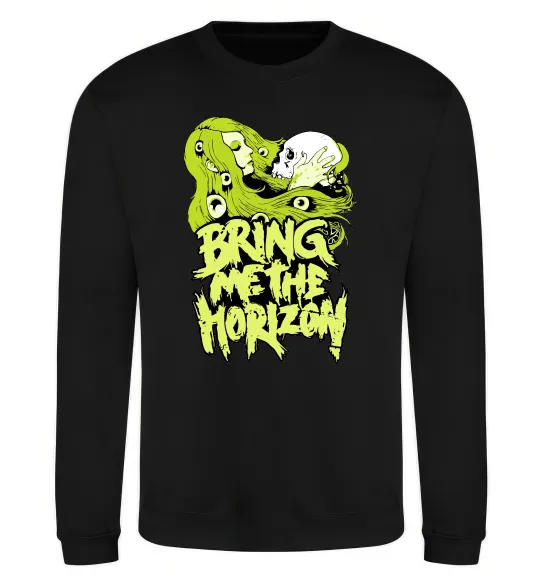 Світшот Bring me the Horizon toxic Чорний фото