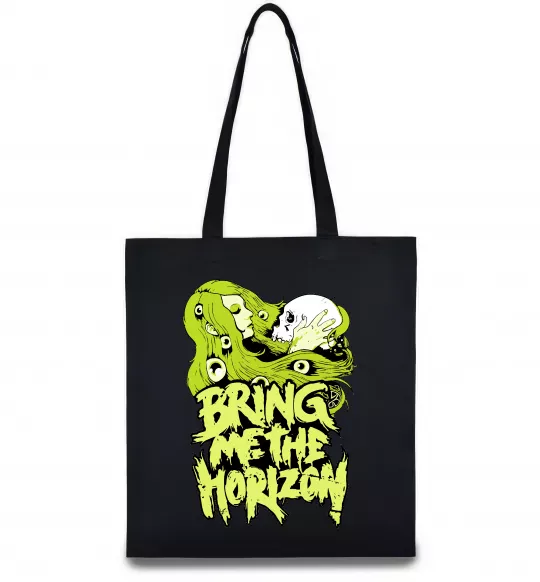 Эко-сумка Bring me the Horizon toxic Черный фото
