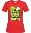 Жіноча футболка Bring me the Horizon toxic Червоний фото