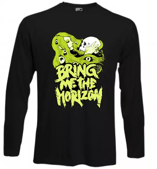 Лонгслив Bring me the Horizon toxic Черный фото