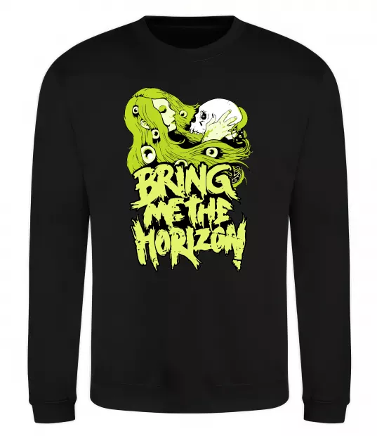 Свитшот Bring me the Horizon toxic Черный фото