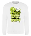 Свитшот Bring me the Horizon toxic Белый фото