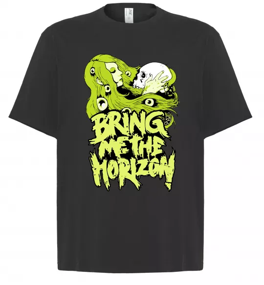 Футболка Оверсайз Bring me the Horizon toxic Черный фото