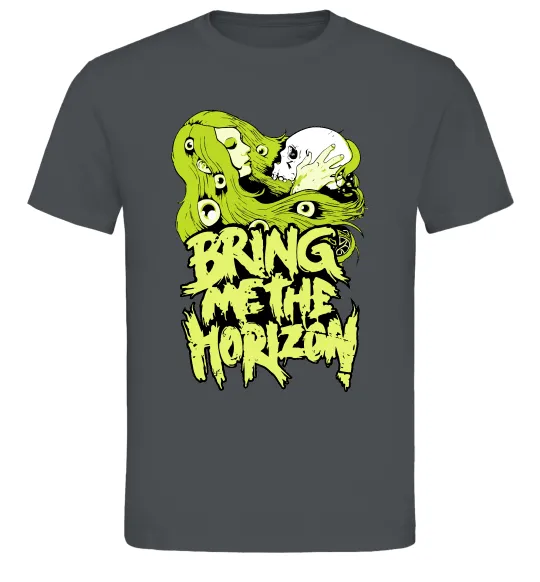 Мужская футболка Bring me the Horizon toxic Графит фото